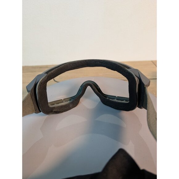 USGI ESS Profile NVG Tan Goggles w/ Clear & Dark Lens & Carrying Case Op Drops - Picture 4 of 6